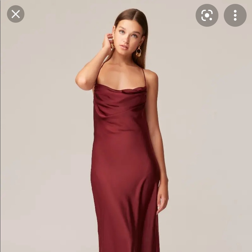 Keepsake the label time and place gown crimson